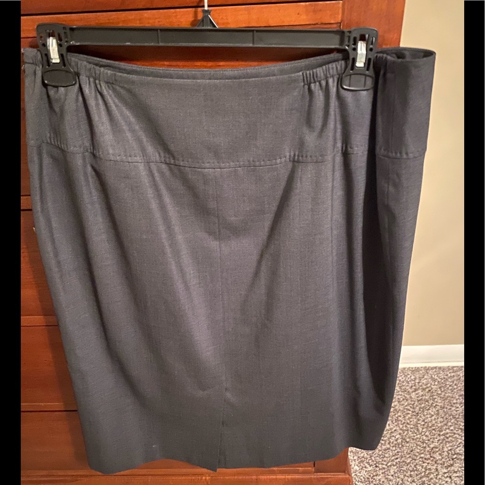 Jones New York Plus Size Charcoal pencil skirt